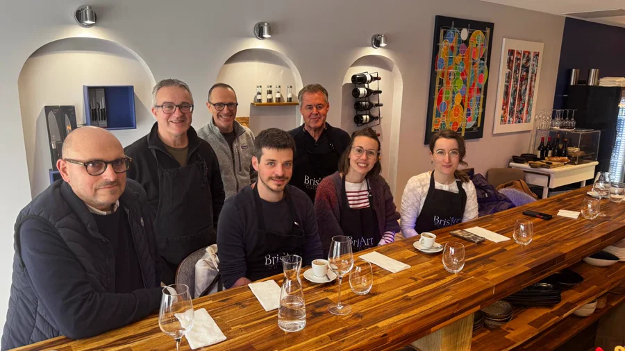 Groupe séminaire culinaire Bris'Art Culinaire La Baule